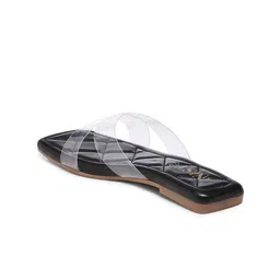 GNIST Cross-Strap Open Toe Flats image 3