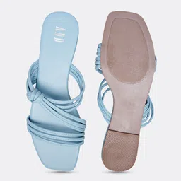 AND Strapy Open Toe Flats image 4