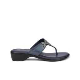 Shezone Open Toe Block Heels With Bows image 3