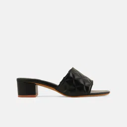 CORSICA Textured Open Toe Block Heels image 2