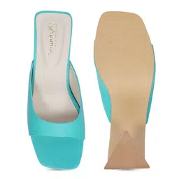 MEHNAM Open Toe Block Heels image 4