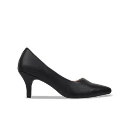 SHUZ TOUCH Pointed Toe Kitten Pumps image 5