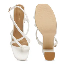 Bruno Manetti PU Block Pumps with Bows image 4
