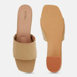 CORSICA Textured Open Toe Block Heels image 3