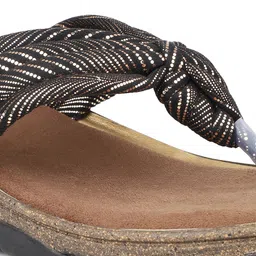 Inc 5 Striped Open Toe Flats image 2