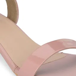 PANAHI Open Toe Block Heels With Backstrap image 2