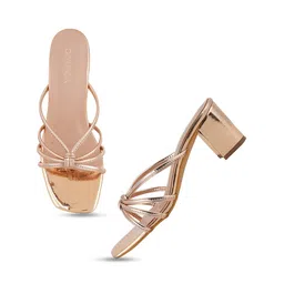 CORSICA Strappy Open Toe Block Heels image 3