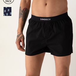 DAMENSCH Men Pack of 2 Assorted Ultra-Light Cotton Regular Fit Inner Boxer-18