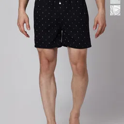 URBAN SCOTTISH Men Pack Of 3 Printed Cotton Boxers-image-95