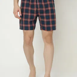 UnderJeans by Spykar Checked Cotton Boxers UJNPBX0059064-image-13