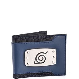 COMICSENSE Men Naruto Anime Konoha Leaf Village Two Fold Wallet-image-49
