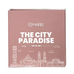 MARS 9 Eyeshadow Palette with 1 Highlighter & Blusher With Bronzer & Compact Powder-16g image 5