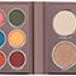 MARS 9 Eyeshadow Palette with 1 Highlighter & Blusher With Bronzer & Compact Powder-16g image 4
