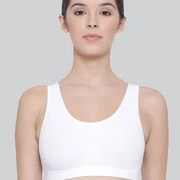 LYRA Pack Of 2 Combed Cotton Sweat Absorbent Stretchable Sports Bra-image-64