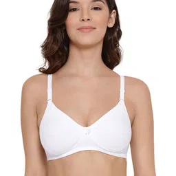 LYRA Pack Of 2 Combed Cotton Wirefree Secret Support Bra with Detachable Strap-image-3