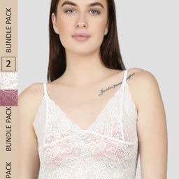 N-Gal Pack Of 2 Floral Non-Wired Anti Odour Bralette-32