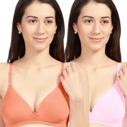 Sonari Pack of 2 Assorted Everyday Bra omaniapeachpink30B-16