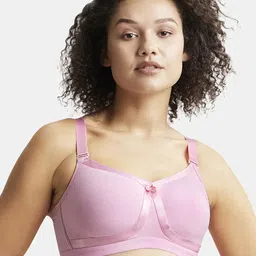 Jockey Wirefree Non Padded Cotton Full Coverage Everyday Bra-1252-picture-27