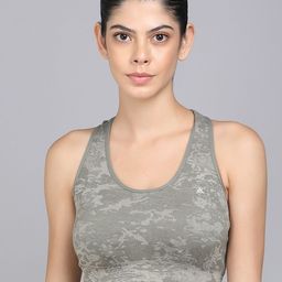 KOBO Abstract Printed Full Coverage Rapid-Dry Workout Bra image 1