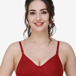 Docare Maroon Non Padded T-shirt Bra-picture-57