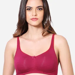 VStar Red Solid T-Shirt Bra-image-47