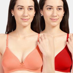 Sonari Assorted Set Of 2 Non Padded Everyday Bra image 1