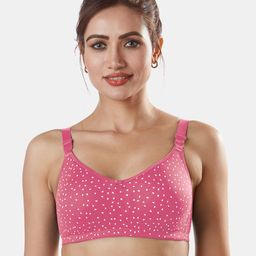 Sonari Pink & White Abstract T-shirt Bra nivyacoral32D-19