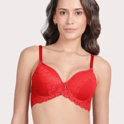 Susie Medium Coverage Underwired Lightly Padded Balconette Bra with all Day Comfort-12