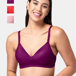 Tweens Pack Of 3 Full Coverage Lightly Padded T-shirt Bra With All Day Comfort-19
