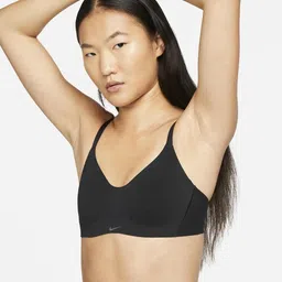Nike Solid Lightly Padded DRI FIT Bra-16