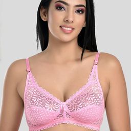 StyFun Pack Of 4 Non Padded Non-Wired Floral Cotton Bra-15