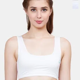 PLUMBURY Girls Pack Of 2 Full Coverage Non Padded Beginners Bras With All Day Comfort-7