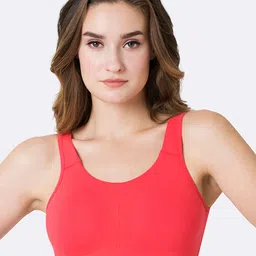 Van Heusen Geranium Solid Wireless Non Padded Bra-10