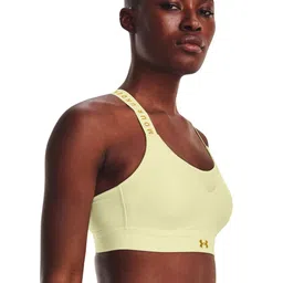 UNDER ARMOUR UA Infinity Typography Printed Full Coverage Lightly Padded Sports Bra-17