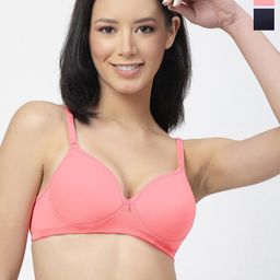 Floret Bra Medium Coverage Lightly Padded Push-Up Bra With All Day Comfort-4