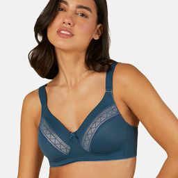 Triumph Geometric Lace Lightly Padded Full Coverage Everyday Bra With All Day Comfort-53