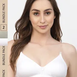 Floret Pack Of 2 Non Padded Bra-image-31