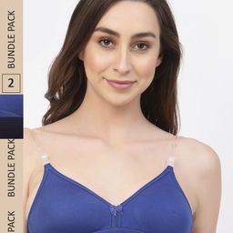 Floret Pack Of 2 Non Padded Bra-image-33