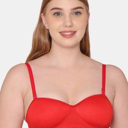 KOMLI Half Coverage Lightly Padded Cotton T-shirt Bra With All Day Comfort-picture-27