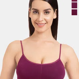 Tweens Pack Of 3 Full Coverage All Day Comfort Cotton Camisole Bra-71