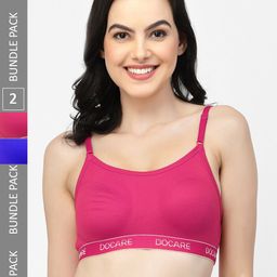 Docare Pack Of 2 Full Coverage Training or Gym Bra-image-35