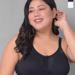 Dollar Missy Plus Size Pack Of 2 Full Coverage Bra All Day Comfort-24