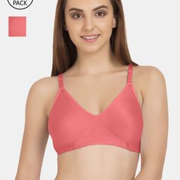 Tweens Coral T-shirt Bra Pack of 2-picture-30