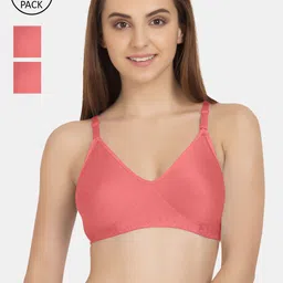 Tweens Coral T-shirt Bra Pack of 3-picture-36