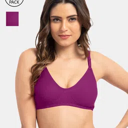 Tweens Purple T-shirt Bra Pack of 2-picture-22