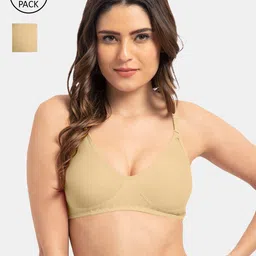 Tweens Beige T-shirt Bra Pack of 2-picture-56