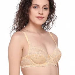 SONA Medium Coverage Underwired Lace Bralette Bra With All Day Comfort image 5