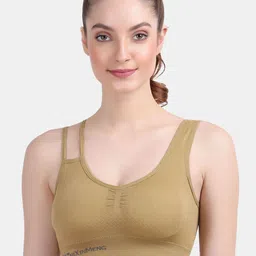 Amour Secret Set Of 3 Black & Grey Lightly Padded & Non Wired Solid Bra image 3