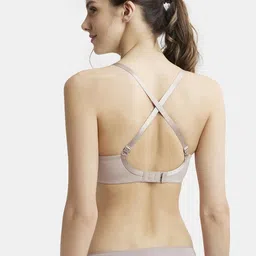 Jockey Wirefree Padded Soft Touch Full Coverage Multiway Styling Tshirt Bra-1816 image 5