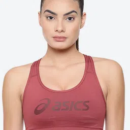 ASICS Printed Lightly Padded Workout Bra-57